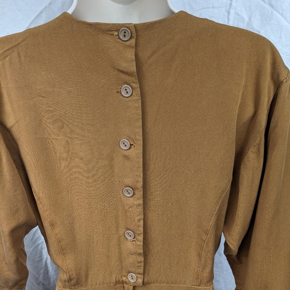 Rabbit Rabbit Rabbit Long Sleeve Button Back Dress Sz S - Picture 10 of 12